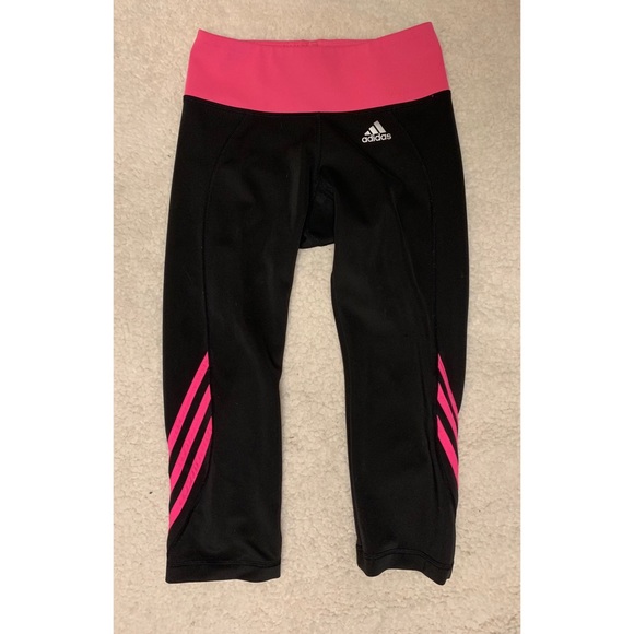 adidas Pants - Adidas Crop Leggings adidas Pants - Adidas Crop Leggings